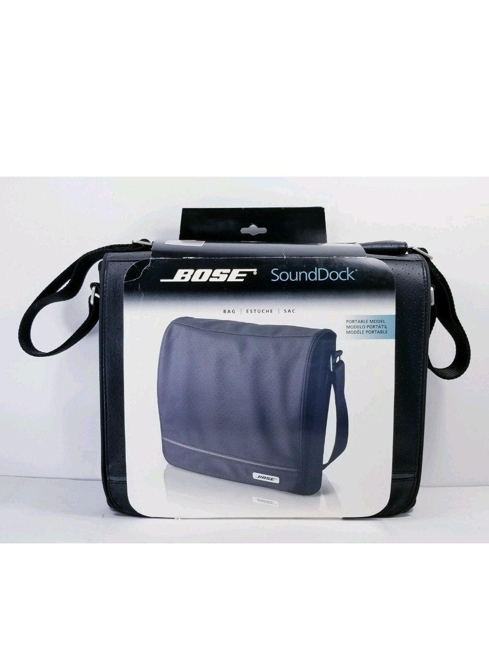 BOSE SoundDock Portable Travel Bag Carrying Case with Shoulder Strap Black NEW